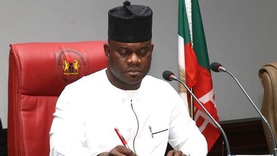 Kogi State governor, Yahaya Bello, leaves office in January 2024 [Daily Trust]
