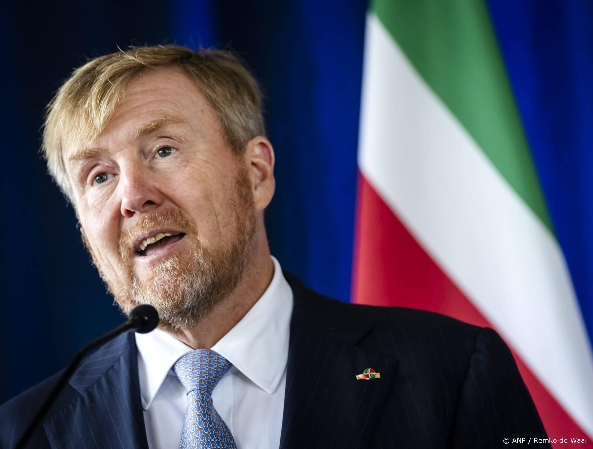 Nazaten van slaven in Suriname vergeven Willem-Alexander tijdens staatsbezoek