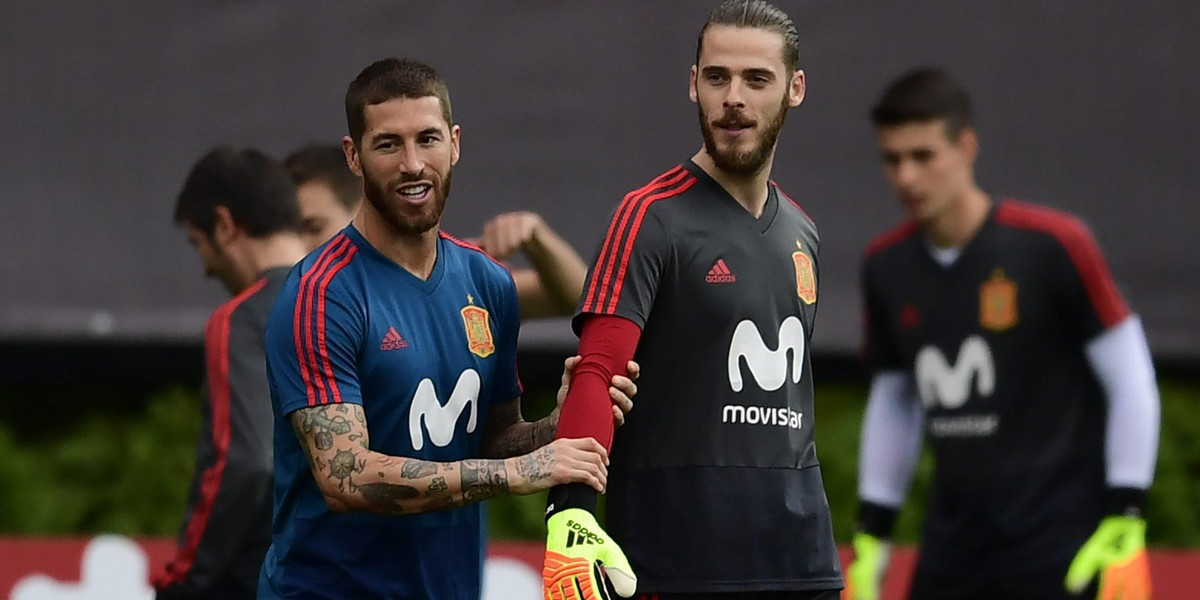 Sergio Ramos i David De Gea