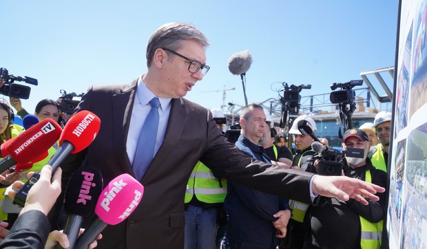 Aleksandar Vučić obilazi radove u okviru Ekspo projekta 