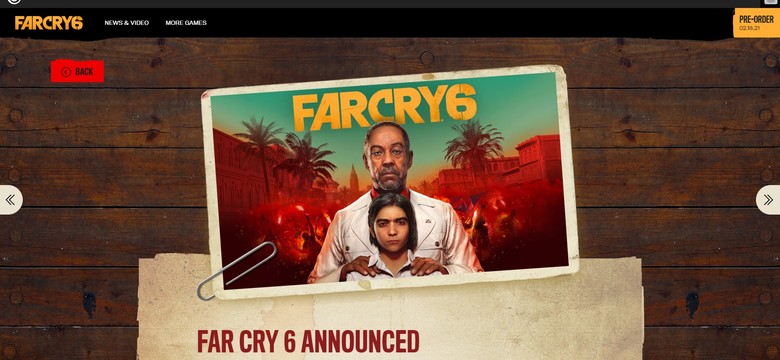 FarCry 6 oficjalnie zapowiedziany. Zobacz ZAJAWKĘ gry