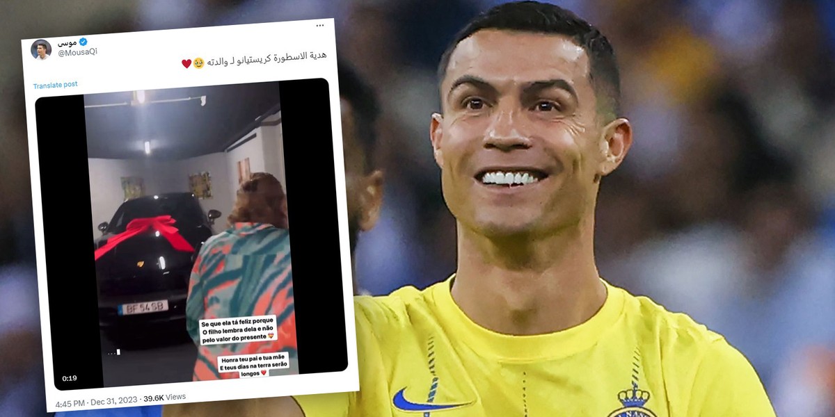 Cristiano Ronaldo sprawił swojej mamie wyjątkowy prezent.