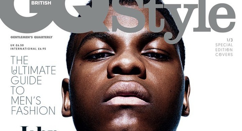 John Boyega on the cover of GQ Style