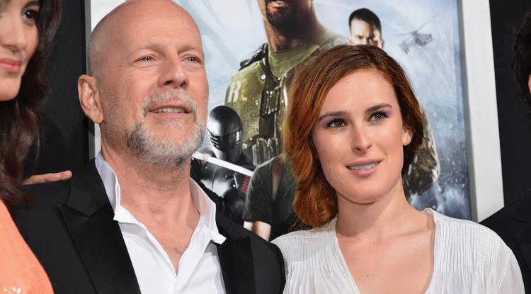 Bruce Willis lányával, Rumerrel Fotó: Getty Images