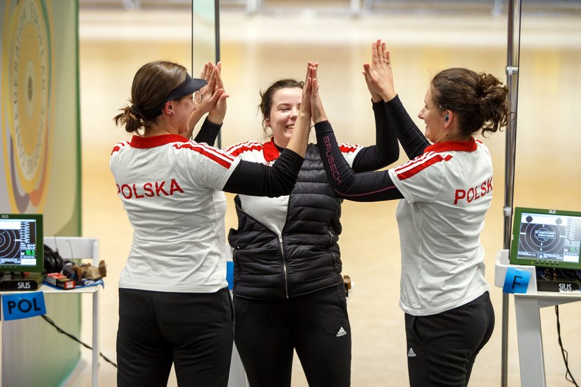 Julita Borek, Joanna Wawrzonowska i Klaudia Breś zdobyły brązowy medal