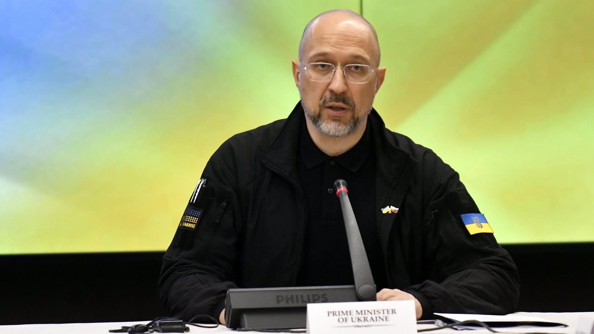 Predseda vlády Ukrajiny Denys Šmyhaľ.