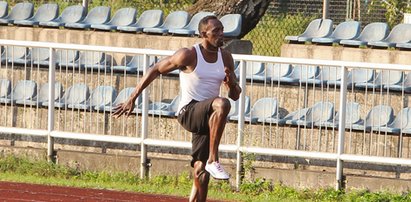 Tajny trening Bolta w Warszawie! [FOTO]