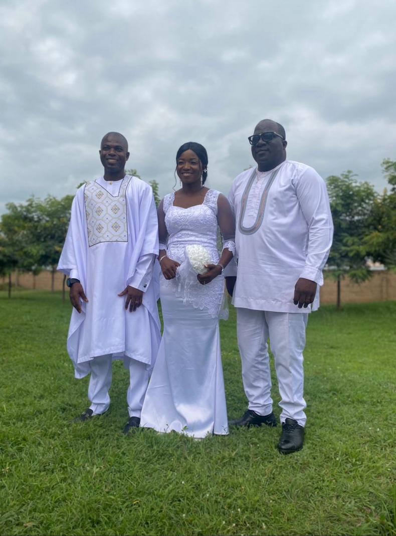 Nana Ama Asantewaa: Black Queens goalkeeper marries Ghanaian coach