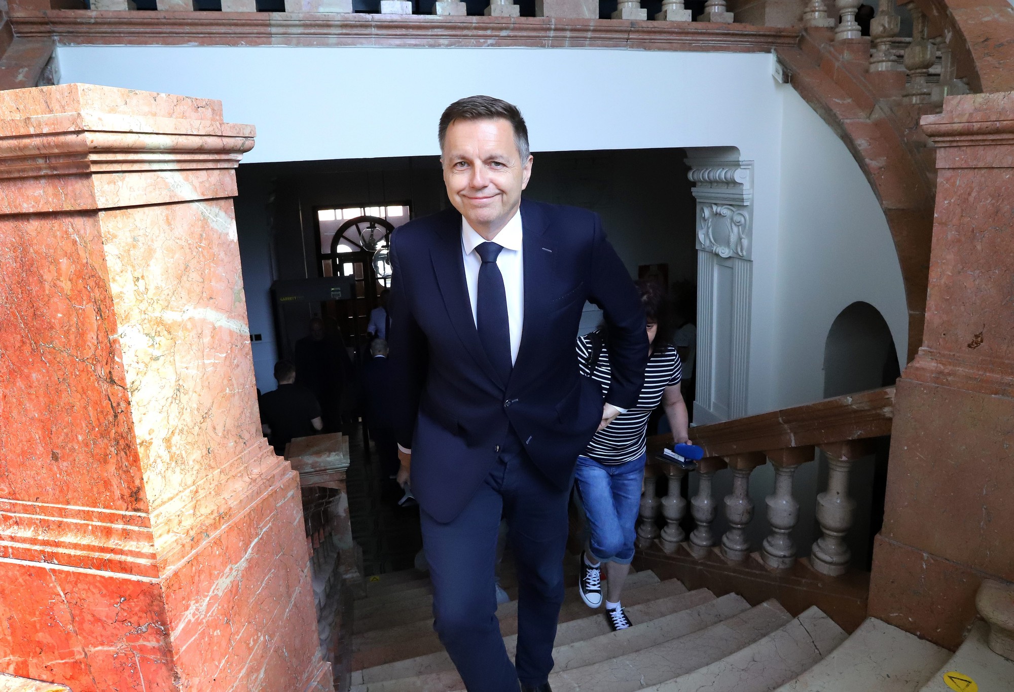 Guvernér Národnej banky Slovenska (NBS) Peter Kažimír.