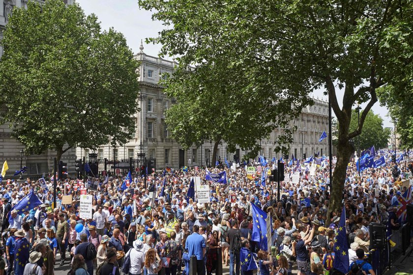 Brytyjczycy nie chcą Brexitu. Ogromna manifestacja w Londynie