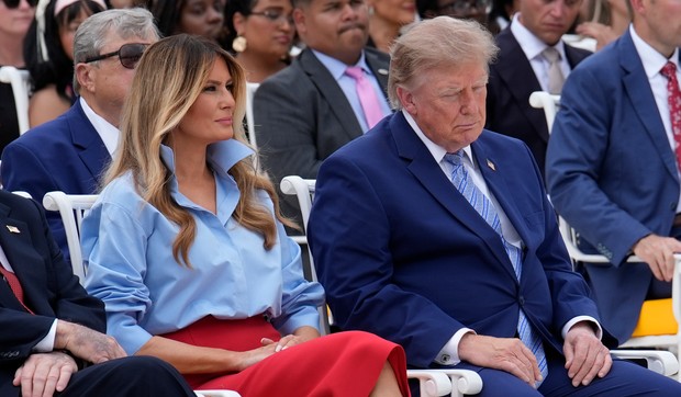 Donald Tramp, Melanija Tramp
