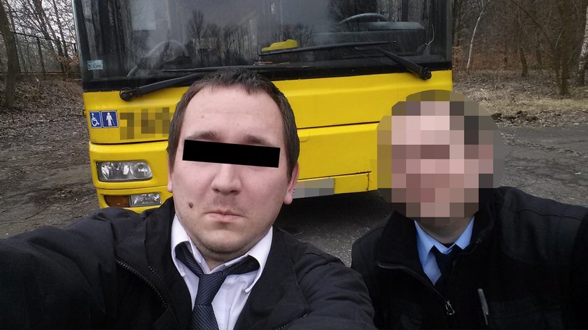 Kierowca autobusu Łukasz T.