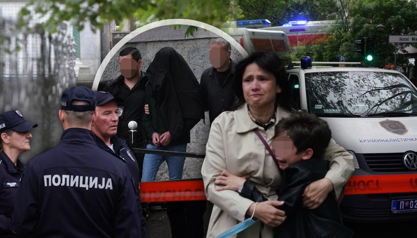 Osmoro dece i radnik obezbeđenja ubijen je u masakru
