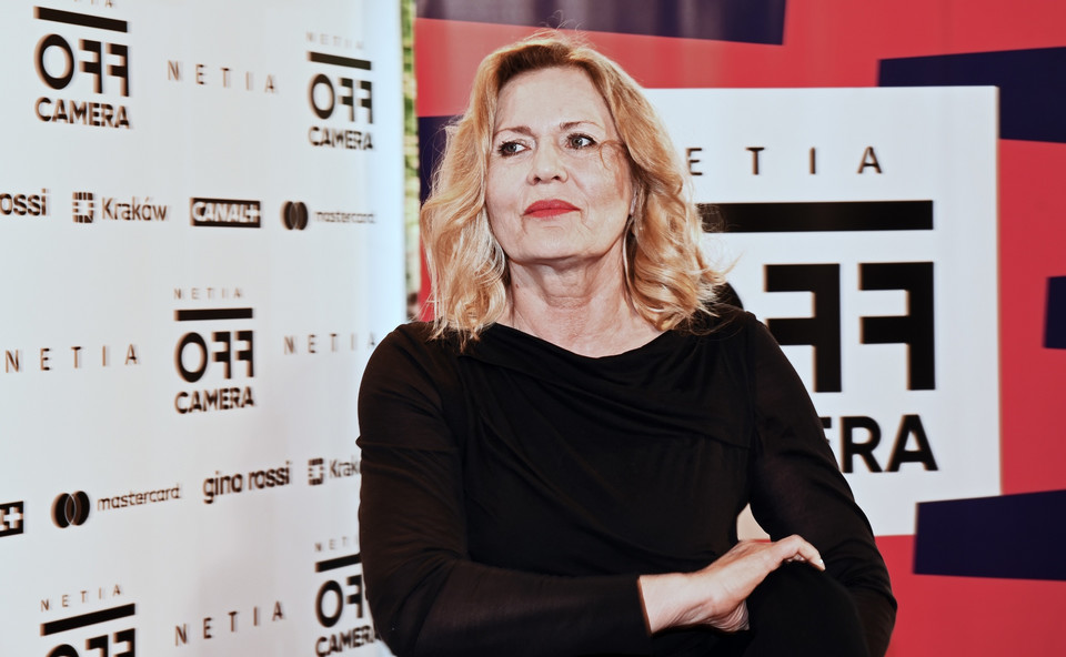 Grażyna Szapołowska na krakowskim Festiwalu Off Camera