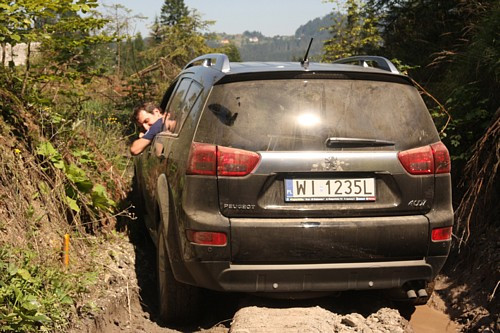 Peugeotem 4007 po Beskidzie żywieckim