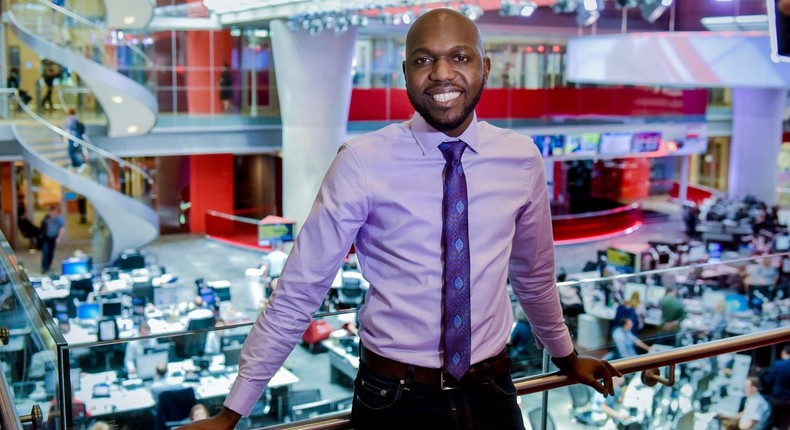 Media Personality Larry Madowo 