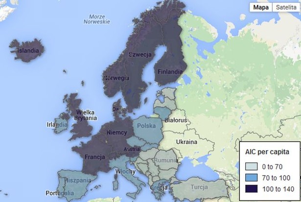 Europa nie „konsumuje” równomiernie. Gdzie na jej tle plasuje się Polska?