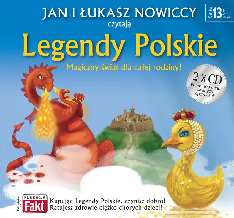 Fundacja Faktu: Jan i Łukasz Nowiccy czytają polskie legendy
