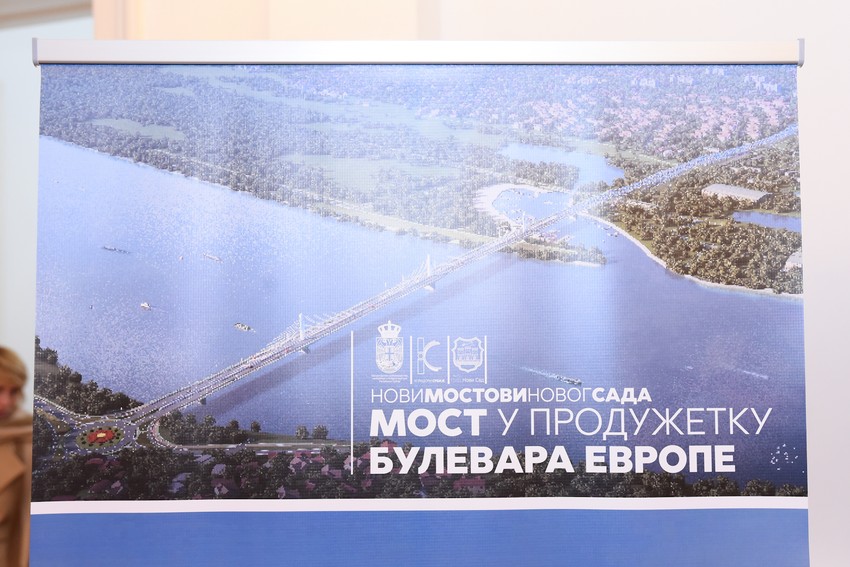 Predstavljanje projekata tri nova mosta u Novom Sadu