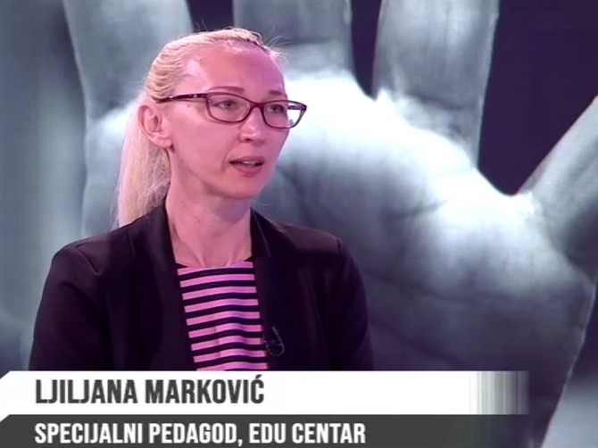 Specijalni pedagog iz EDU centra Ljiljana Marković
