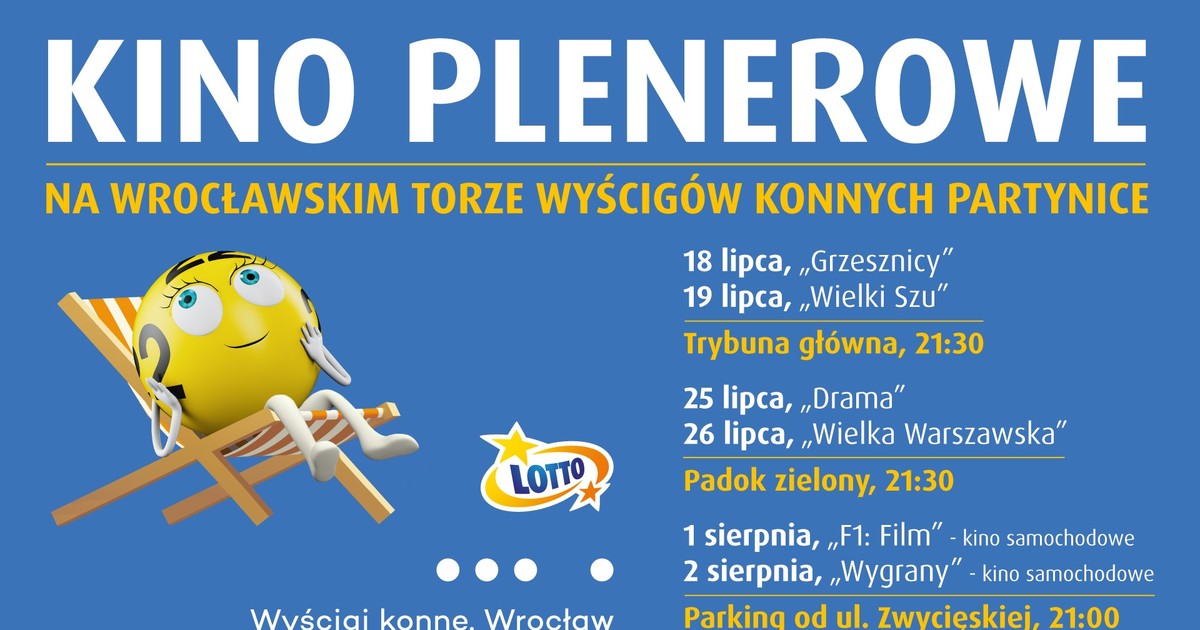 Filmowe lato na Partynicach. Darmowe kino plenerowe!