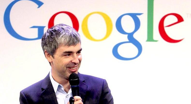Google cofounder Larry Page