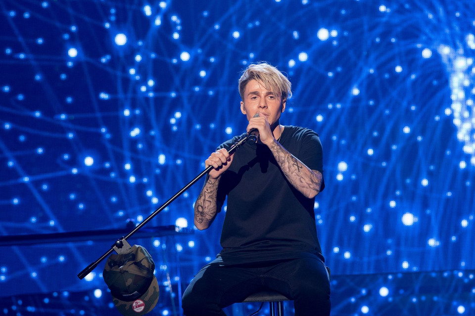 4. odcinek show "Twoja Twarz Brzmi Znajomo": Kamil Bijoś jako Justin Bieber