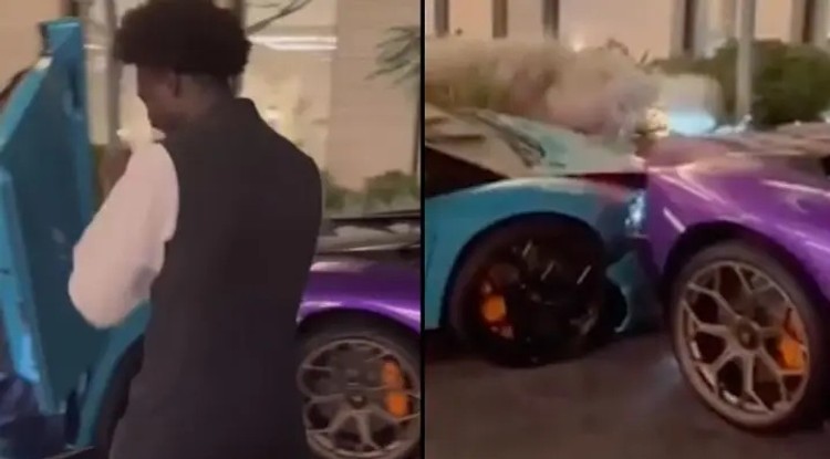 Befürdött a Lambo parkolással a fiú, két Aventadort is összetört egy rosszul sikerült gázadással