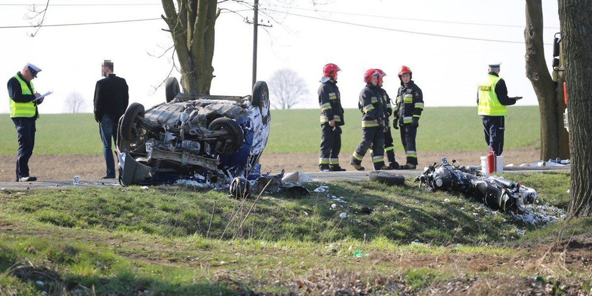 Tragiczny wypadek pod Namysłowem 