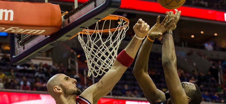 Liga NBA: Porażka Wizards z drużyną Jordana. 27 punktów Gortata