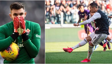 A goalkeeper said he could stop Cristiano Ronaldo as he had been studying his penalties but the Juventus striker still scored twice from the spot