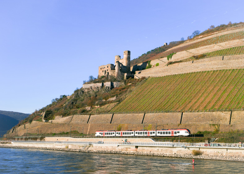 Pociąg w Dolinie Renu