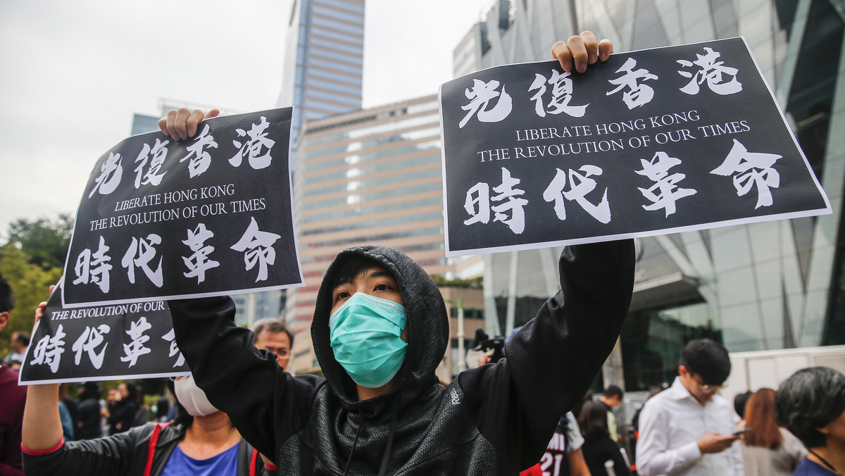 Trump popiera prodemokratycznych demonstrantów w Hongkongu. Reakcja Chin