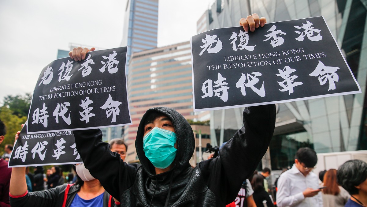 Trump popiera prodemokratycznych demonstrantów w Hongkongu. Reakcja Chin