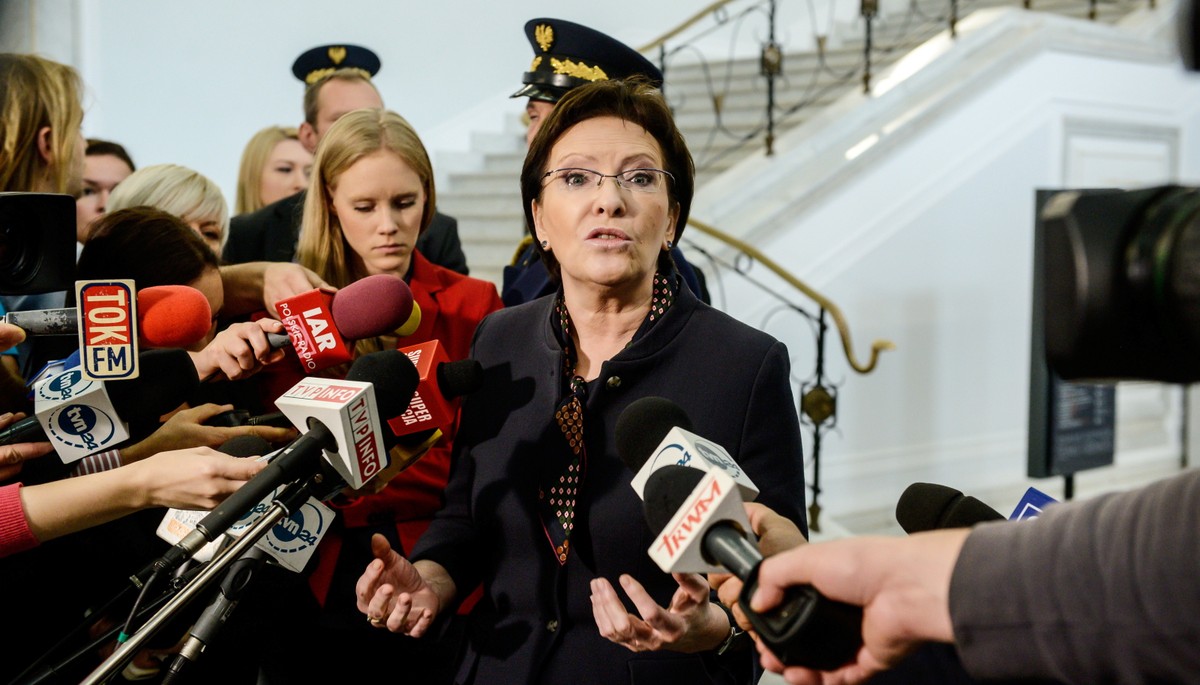 Premier Ewa Kopacz