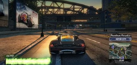 Screen z gry "Burnout Paradise: The Ultimate Box"