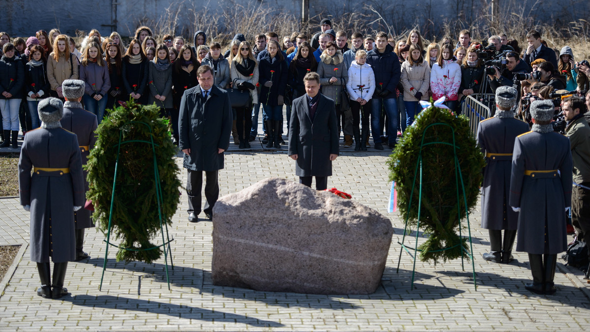 ROSJA SMOLEŃSK 5. ROCZNICA KATASTROFY TU-154 (Aleksiej Ostrowskij, Maksim Sokołow)