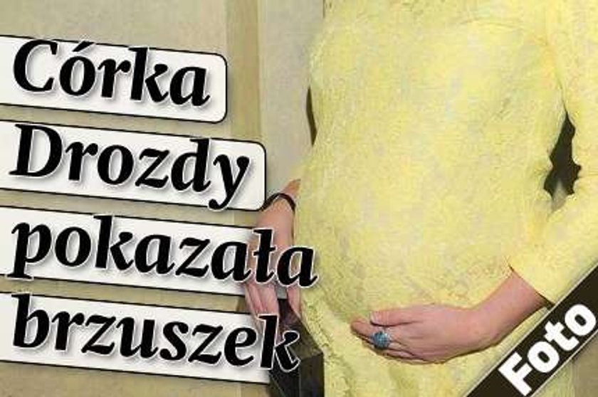 Córka Drozdy pokazała brzuszek. Foto