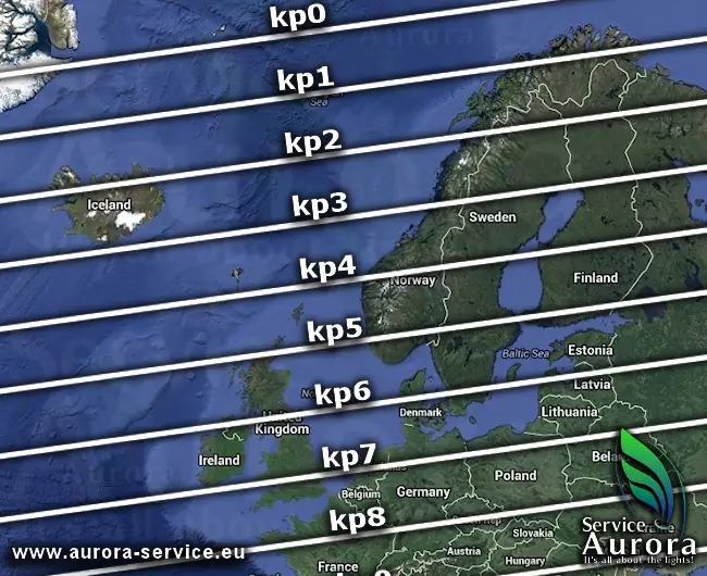 Mapa Kp