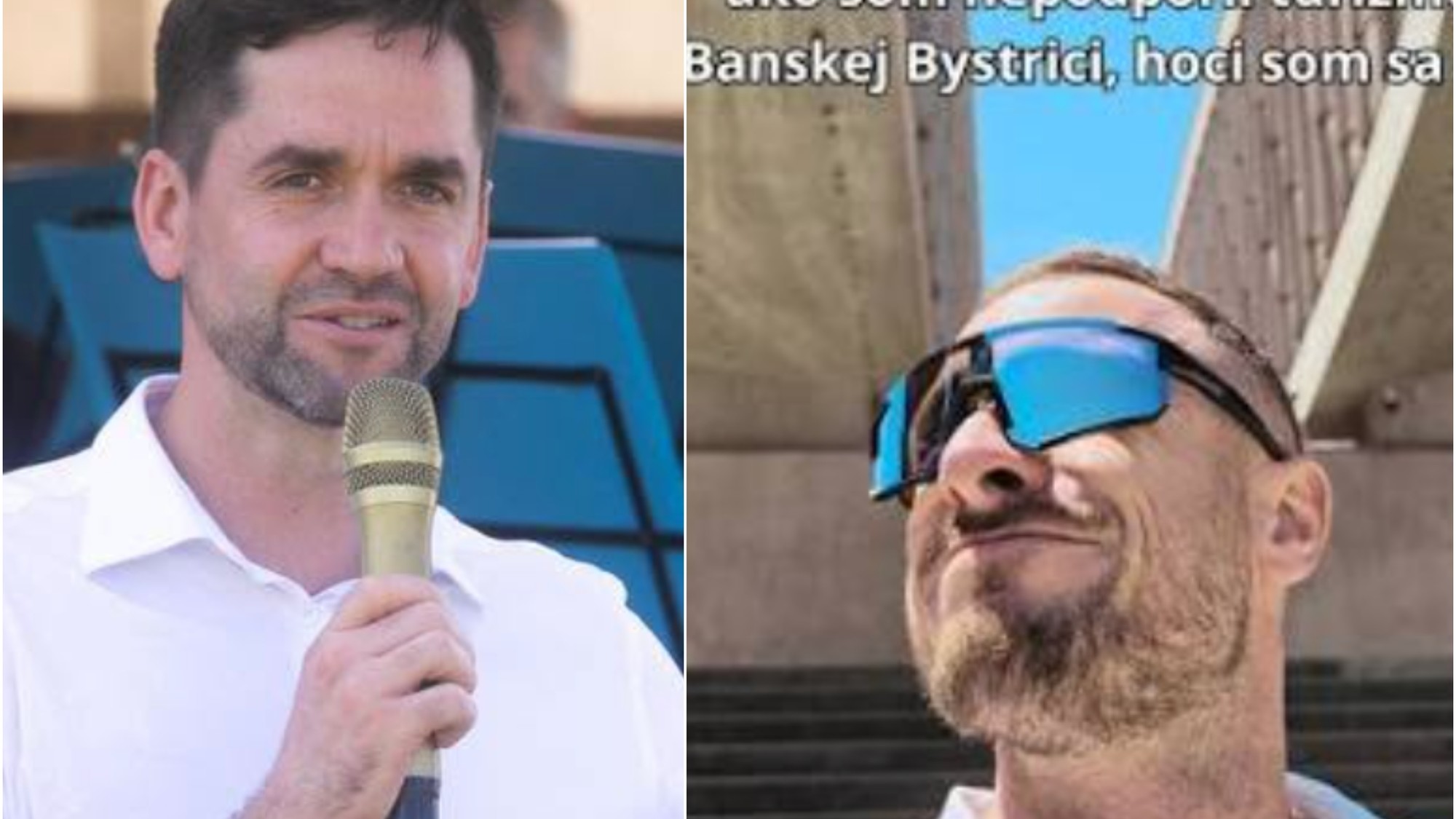 Šéf BBSK Ondrej Lunter a cestovateľ Milan Bardún