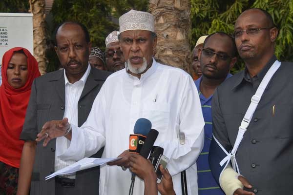 Garissa Senator Yusuf Haji speaks on his son Noordin's work as DPP 