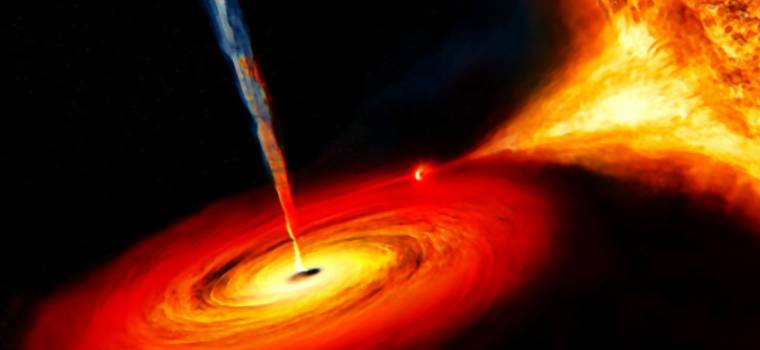 Naukowcy odkryli pierwszą czarną dziurę, która jest przechylona i obraca się na boku