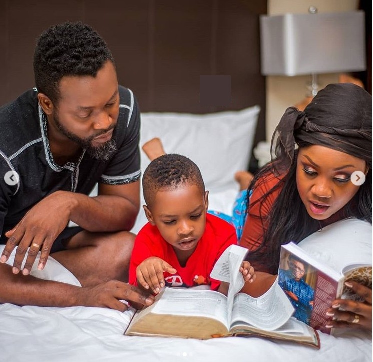 Adjety Anang and family 