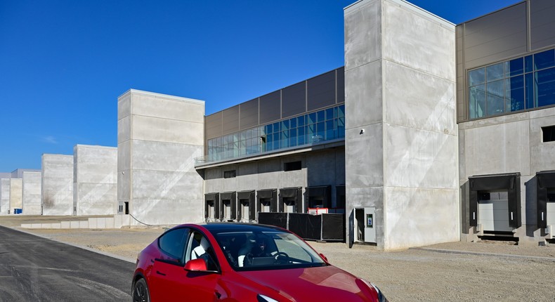 A Tesla Model Y.Patrick Pleul/Getty Images