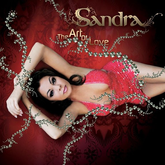 Sandra na okładce albumu "The Art Of Love"