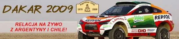 Rajd Dakar 2009 - zobacz jak idzie Polakom