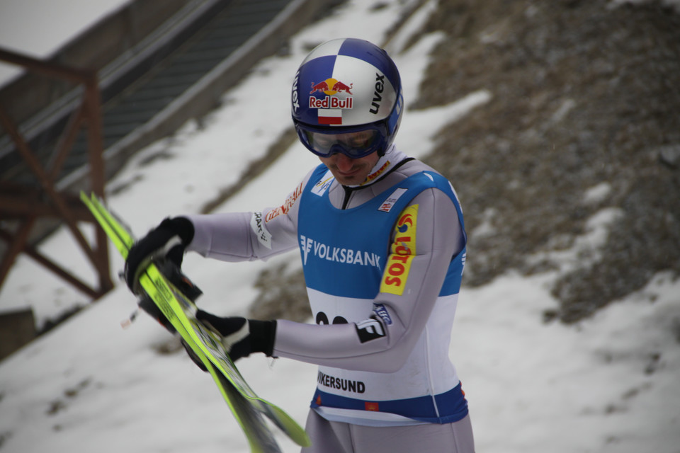 Trening Adama Małysza w Wiśle