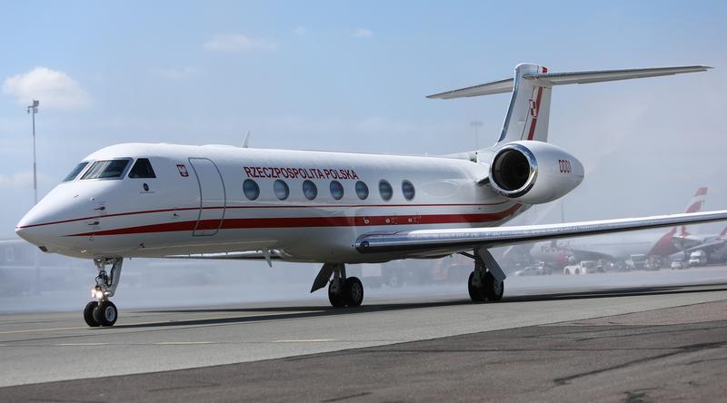 Gulfstream G550. Takim samolotem Andrzej Duda podróżuje do USA