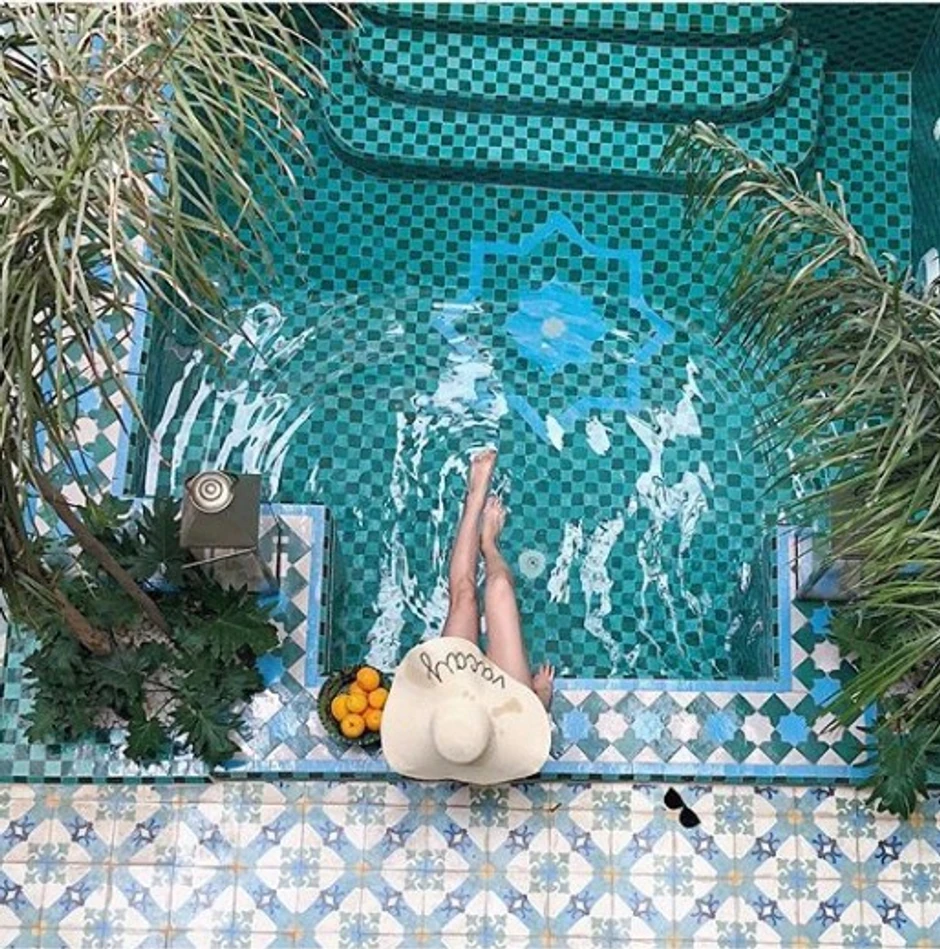 Rijad BE u Marakešu, palata sa deset soba i bazenom u unutrašnjem dvorištu