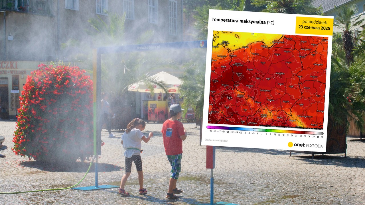 Do Polski nadciąga upalne powietrze. W tym dniu temperatura wzrośnie do 34 st. C